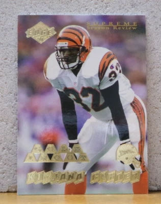 AUCTION - 549 FOOTBALL CARD EDGE BENGALS KI-JANA CARTER GOLD INGOT - Image 1 of 2