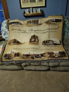 Fairbury Il Sesquicentennial Throw 1857-2007 - Picture 1 of 10
