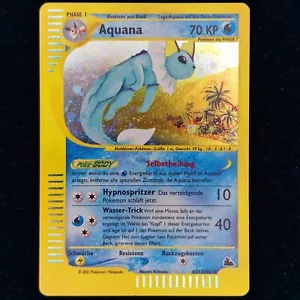 Aquana Normal Holo Rare Skyridge H31/H32 Alemán EX - Cartas Pokemon - Imagen 1 de 3