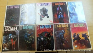 Lote de 10 cómics de Grendel conjunto completo de 1-10 de Black Horse en bolsa/embarcados - Imagen 1 de 3