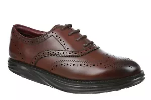 MBT Zapato de Mujer - BOSTON WT W - MARRÓN OSCURO BRUÑIDO - Zapato con cordones - NUEVO - Imagen 1 de 7