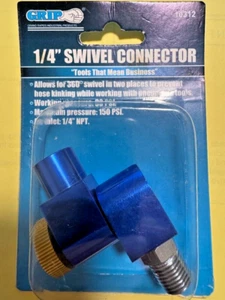 GRIP 10312 Inline Air Flow Regulator 1/4" Female NPT x 1/4" Male NPT 150 psI - Picture 1 of 4