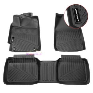 Fit For 12-17 Toyota Camry 3D Molded Black Floor Mats TPE Carpets w/ Sport - Picture 1 of 7