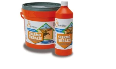 SKERMO TERRAZZE LT1- LT5-Guaina liquida trasparente x balconi e terrazze WINKLER