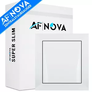 Saugdose AF NOVA SLIM quadrat für Zentralstaubsauger Weiß - Bild 1 von 6