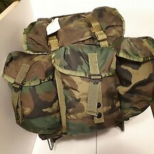 1980s US army Alice pack woodland Camo