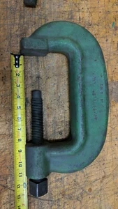 Lyon 8" Extra Heavy Service strong back Forged C Clamp no.8 - Picture 1 of 3