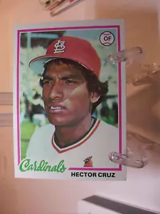 1978 Topps Baseballkarte #257 Hector Cruz (80805) - Bild 1 von 2