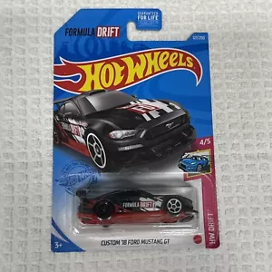 Hot Wheels 2018""18 Ford Custom Mustang GT. Seltene HW Drift Serie #4/5. 127/250 - Bild 1 von 4