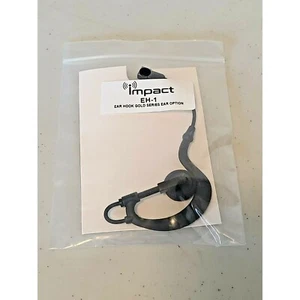 Impact EH-1 Ear Hook Gold Series Rubber Ear Hanger and Ear Bud BRAND NEW - Picture 1 of 3
