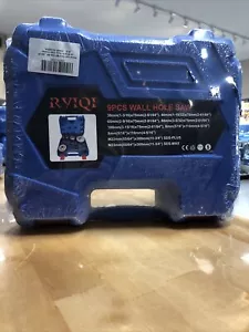 Juego de sierras de orificio de concreto RVIQI 9 piezas - Imagen 1 de 3