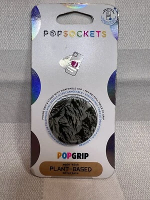 PopSockets PopGrip con tapa intercambiable para teléfonos y tabletas - Montañas al aire libre Foto 1 de 2
