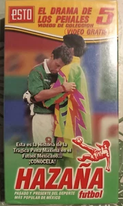 EL DRAMA DE LOS PENALES VOL. 5, MOVIE BYE ESTO, MEX VHS, SPANISH SPOKEN SPORTS - Picture 1 of 2