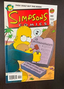SIMPSONS COMICS #62 (Bongo Comics 2001) -- VF/NM - Picture 1 of 1