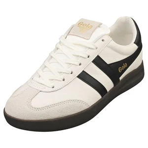 Women's Cyclone Leather Sneaker, White/Black/Dark Gum, 8 - Picture 1 of 9