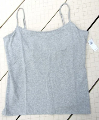 Talla GAP. Sujetador interior XL Cami Top correas de espagueti gris* Nuevo con etiquetas Foto 1 de 4