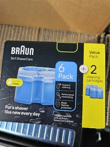 Braun CCR 8 Reinigungskartusche (8er)  zu Braun Rasierer Series - Bild 1 von 2