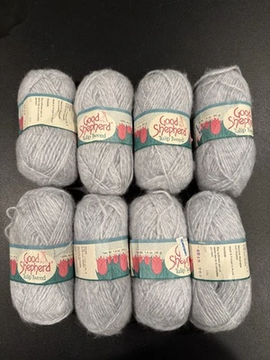 GOOD SHEPHERD TULIP TWEED 100% ACRYLIC YARN LOT OF 8 SKEINS 4019 Color 706 NOS - Изображение 1 из 4