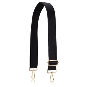 Allzedream Crossbody Bag Strap Soft Adjustable Replacement Purse Straps (Black) - Picture 1 of 6