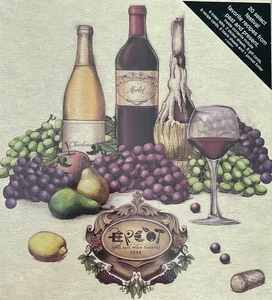 Disney Parks Epcot 2008 Comida Vino Festival Receta Guardián Libro Carpeta Menú - Imagen 1 de 4