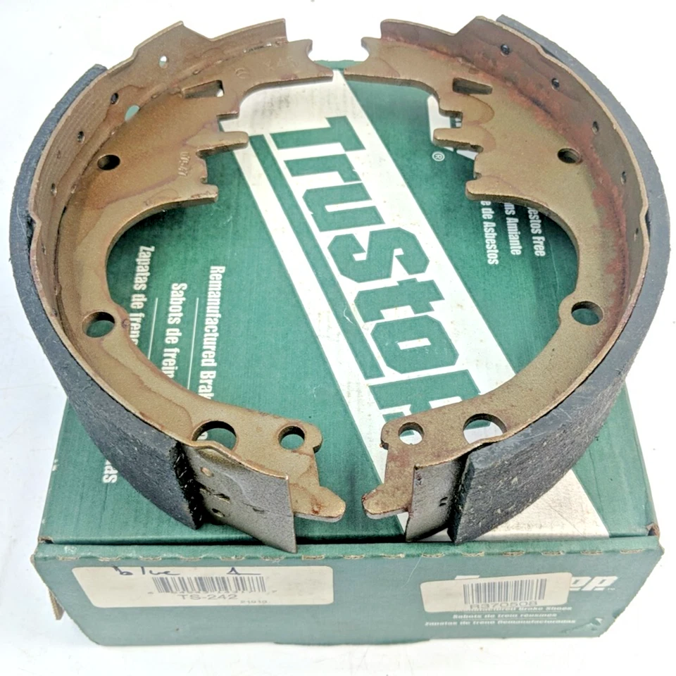 Zapatas de freno traseras Napa Trustop TS242 para Chevrolet Caprice Impala Delta 88 Reman Foto 1 de 4