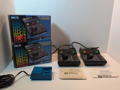 2x MRC Tech II Loco-Motion 2500 HO OR N SCALE DC Model Train Control BOX Extras - Image 1 of 4