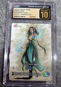KRYPTIK TCG - Juturna (2023) ebay Exclusive Promo - CGC 10 PRISTINE - Picture 1 of 2