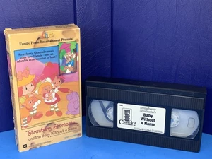 VTG Strawberry Shortcake Baby Without a Name f.h.e. VHS Tape Video Hasbro 1994 - Picture 1 of 7