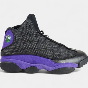 Air Jordan 13 Retro Schuhe Herren 10 Schwarz Court Lila DJ5982-015 Karton - Bild 1 von 17