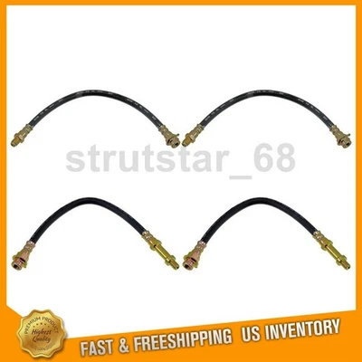 Mangueira de freio 4 linha de freio dianteira traseira compatível com Dodge Challenger 3.7L 3.2L 5.6L 6.3L - Imagem 1 de 4