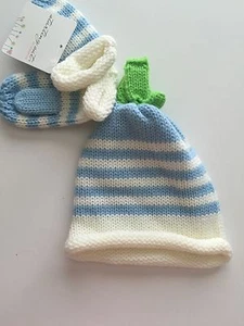 NWT! Infant Knit Hat and Mittens by Starting Out - Picture 1 of 3