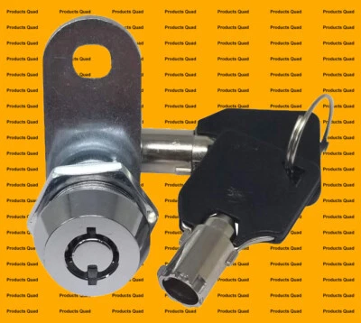 Admiral Locks 5/8" 180° Tubular Cam Lock RV Camper Toolbox cabinet REMOVABLE key