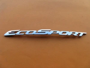 FORD ECOSPORT REAR GATE LID CHROME EMBLEM LOGO BADGE SIGN SYMBOL OEM USED A32848 - Picture 1 of 4