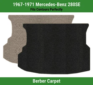 Lloyd Berber Trunk Carpet Mat for 1967-1971 Mercedes-Benz 280SE  - Picture 1 of 35