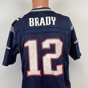 Reebok Tom Brady New England Patriots Home Jersey NFL Football Youth XL