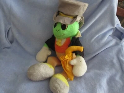 Pelúcia de feltro de críquete vintage anos 60 14" Walt Disney Califórnia Recheada RARA - Imagem 1 de 4