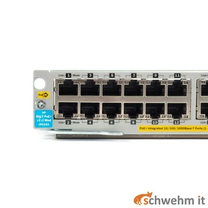 J9534A HP ProCurve Switch zl v2 24p 10/100/1000 PoE+ Modul (J9534A) - Bild 1 von 3