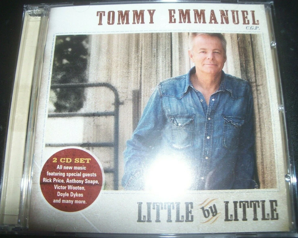 Tommy Emmanuel ‎– Little By Little 2 CD - Like New Foto 1 de 1