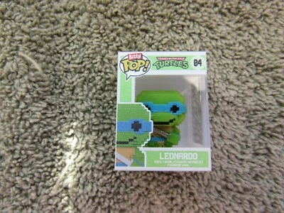 Funko Bitty Pop TMNT LEONARDO #84 8 bits personaje de paquete de 12 tortugas 😳 COMO NUEVO Foto 1 de 4