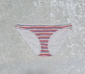 Hula Honey Muticolored Striped Bikini Bottoms Sz L - Picture 1 of 6