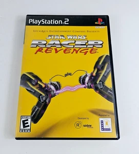 Star Wars: Racer Revenge (Sony PlayStation 2, 2002) Tested and Working Authentic - Picture 1 of 4