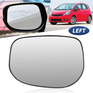 Left Wide Angle Mirror Glass for HONDA FIT/JAZZ 2009-2014 FIT HYBRID 2013-2014 - Picture 1 of 12