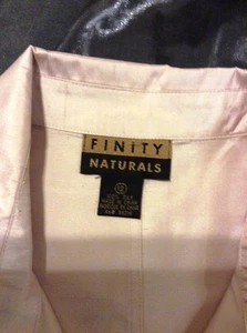 Pink Silk Finity Naturals Sleeveless Blouse Size 12 - Picture 1 of 4