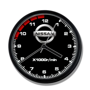 NISSAN JDM Japanese Brand Car Speedometer wall clock new Great gift / room decor - Picture 1 of 4