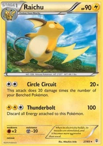 Pokemon - Raichu - 27/83 - Holo Rare - Generations - NM - Picture 1 of 1