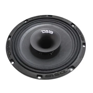 8" 200 Watt RMS 4-Ohm Hybrid Slim 2-way Speaker 1" Driver Horn HY8.4MSL DS18 - Picture 1 of 7