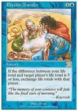 * mrm * FR/vf psychic transfer-psychic transfer mtg magic 6ed