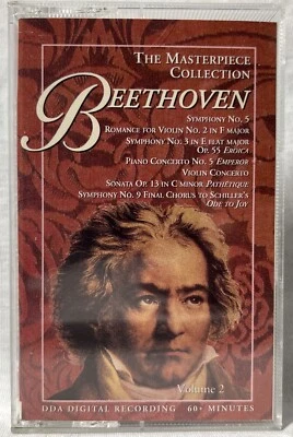 The Masterpiece Collection Beethoven Audio Cassette Regency Music - Image 1 of 4
