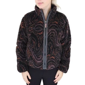 Patagonia Lunar Dusk Deep Pile Fuzzy Fleece Retro-X Jacket Coat Womens Sz Small - Picture 1 of 8