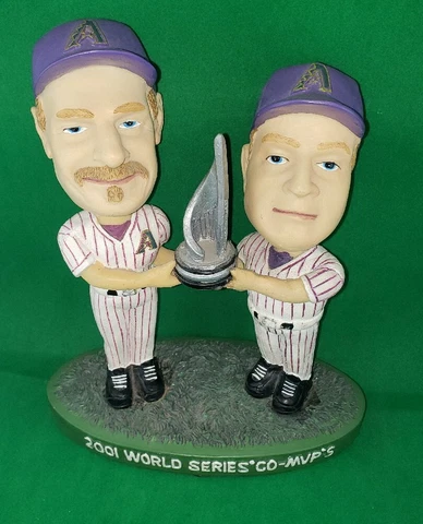 Diamondbacks Curt Schilling Randy Johnson Bobblehead 2001 World Series CO-MVP'S Cover